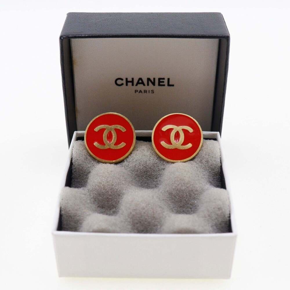 CHANEL Red Earrings - Picture 7 of 7
